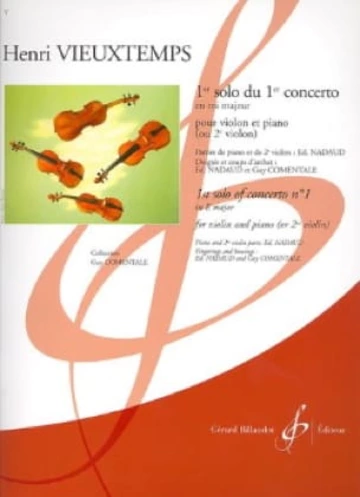 1er solo du 1er concerto en Mi majeur Visual